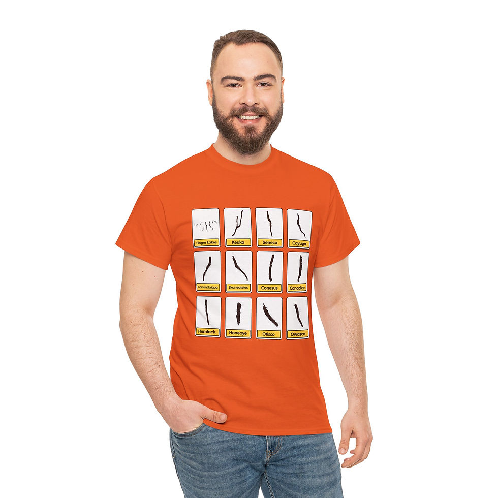 Thumbnail: Finger Lakes Apparel Merch Finger Lakes Theme Lake Lovers FLX Eleven Lakes 