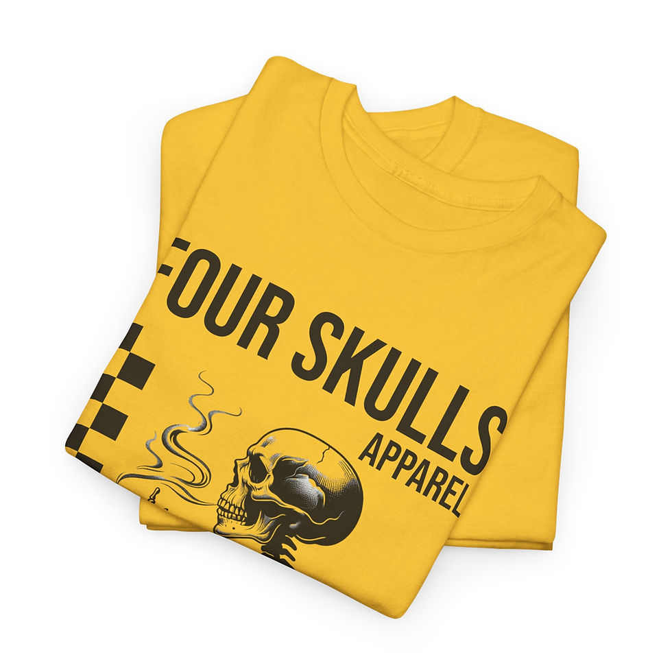 Thumbnail: Four Skulls Apparel Adventure And Exploration Apparel Skeletons Merch Smoking