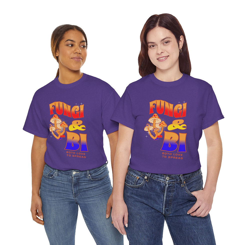 Thumbnail: Rainbow LGBTQ Pride Shirt Gay Pride ApparelSupport Equality Pride Fungi And Bi 