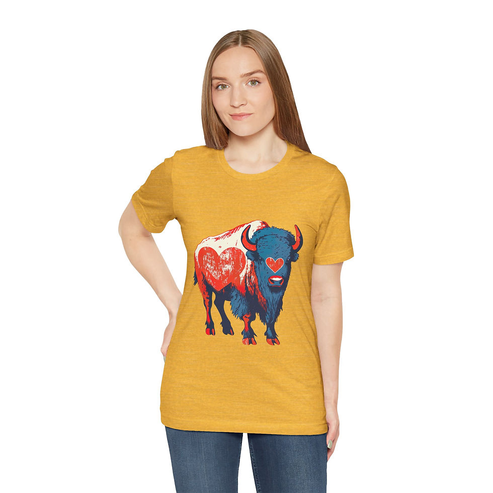 Thumbnail: Buffalo Love, Buffalo Retro Vintage Vibe, Buffalo Football Fans Love 