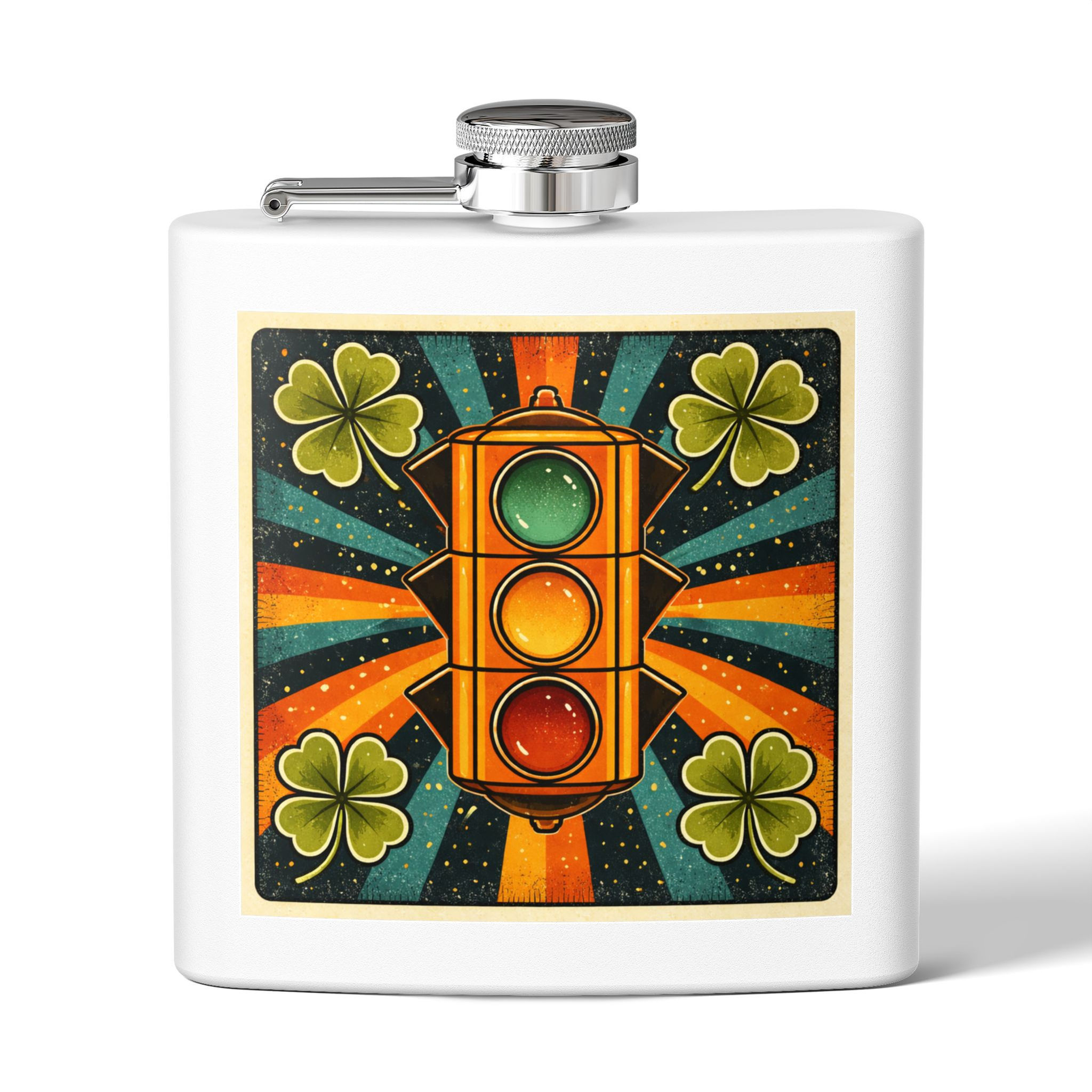 Tipperary Hill Syracuse 6oz stainless steel flask, Tipp Hill Pride