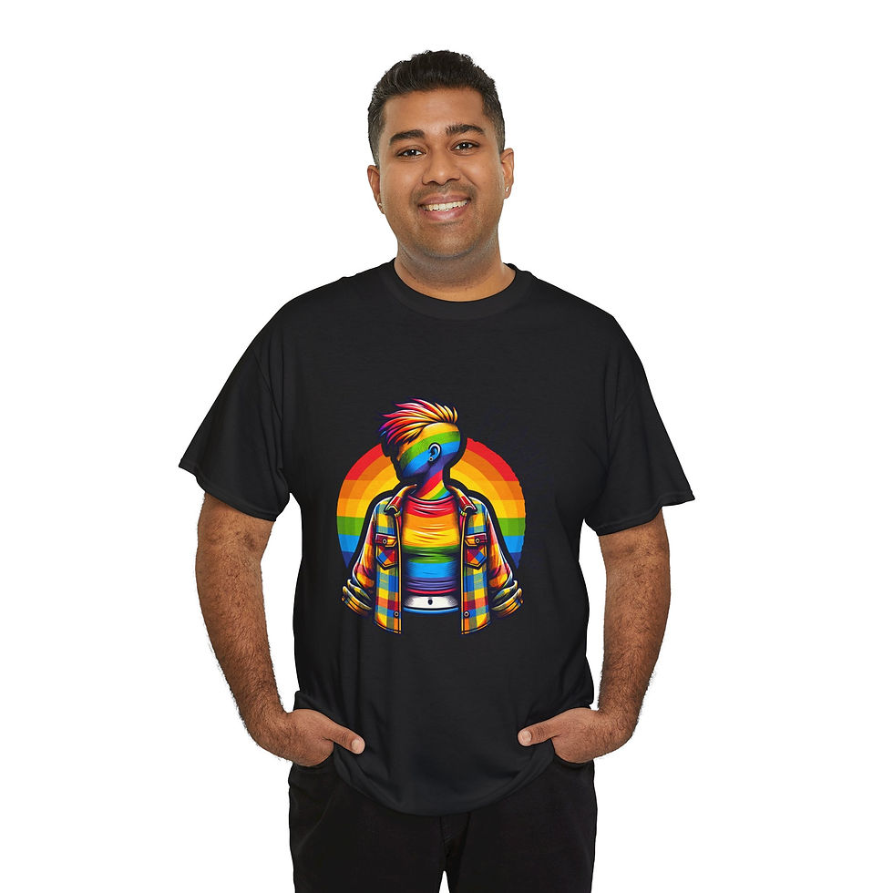 Thumbnail: Rainbow LGBTQ Pride Shirt Gay Pride Apparel Support Equality Flannelbian Funny  