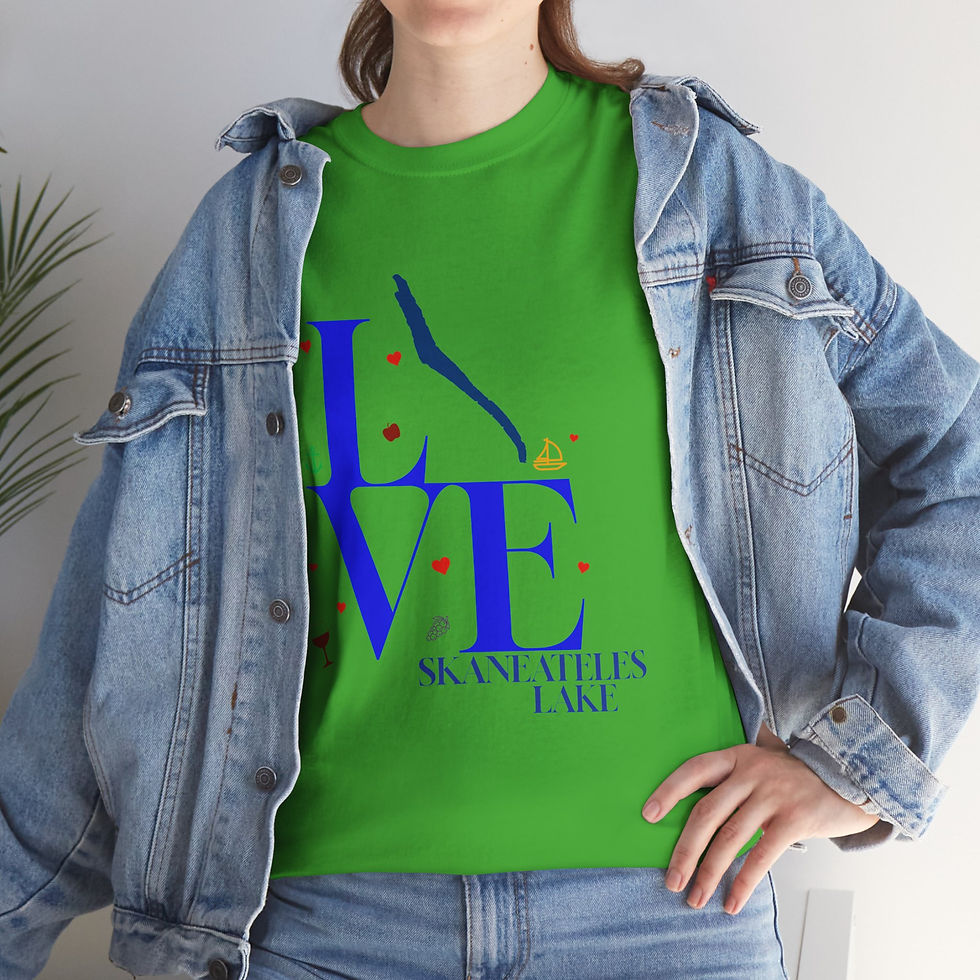 Thumbnail: Finger Lakes Apparel Merch Finger Lakes Theme Lake Lovers FLX Skaneateles Lake 