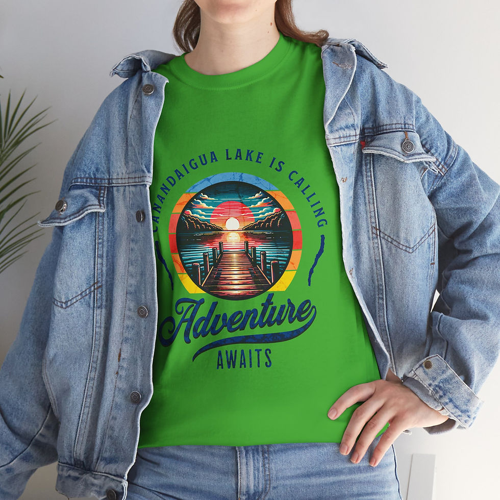 Thumbnail: Finger Lakes Apparel Merch Finger Lakes Theme Lake Lovers FLX Canandaigua Lake 