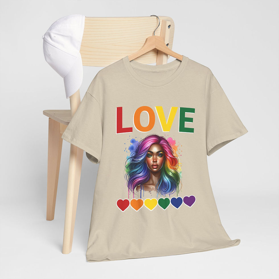 Rainbow LGBTQ Pride Shirt GayPride Apparel Support Equality Pride Rainbow Love 