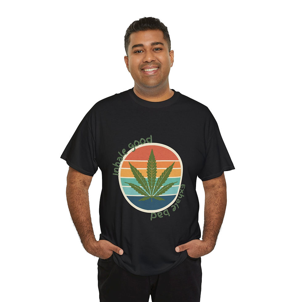 Thumbnail: Marijuana Shirt, Funny Weed Tee, Cannabis Lover Apparel, High Vibes Only Stoner 