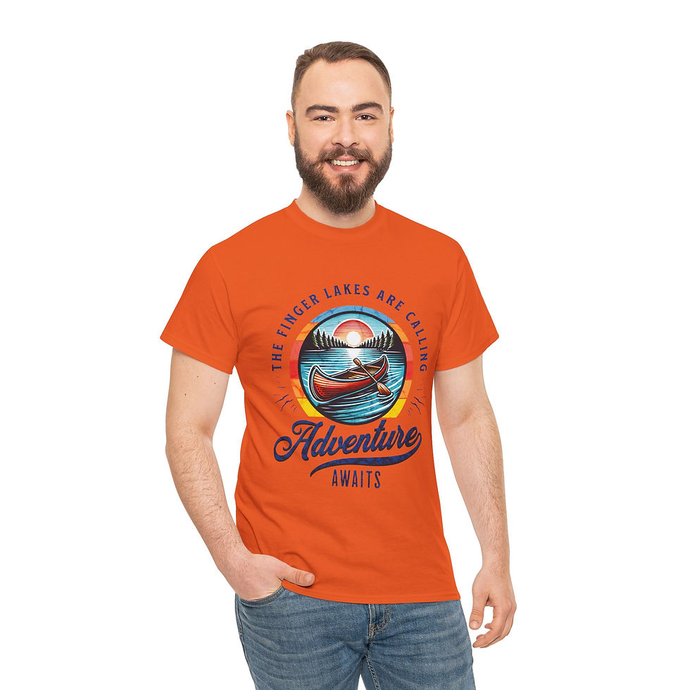 Thumbnail: Finger Lakes Apparel Merch Finger Lakes Theme Lake Lovers FLX Adventure Awaits 