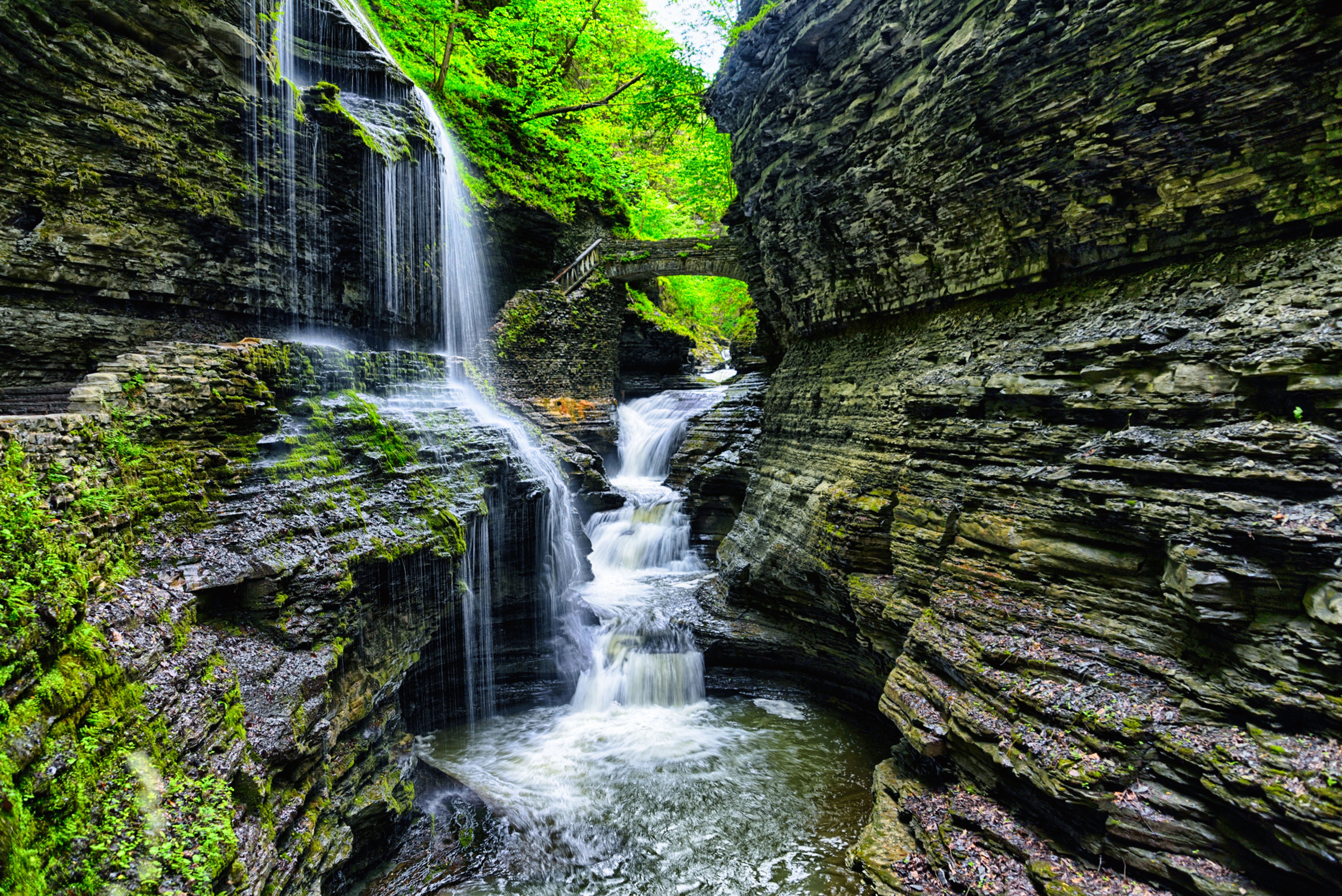 Photography, Landscape Photography, Watkins Glen, Finger Lakes, Waterfalls, FLX
