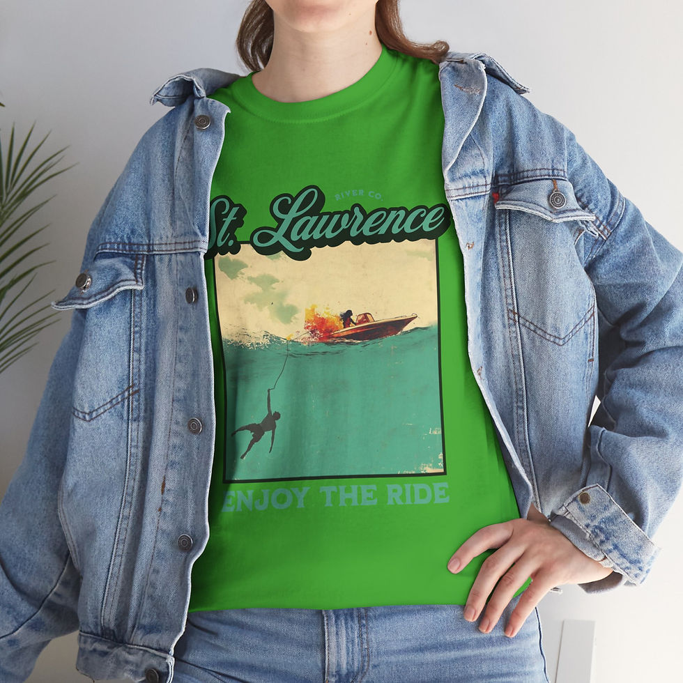 Thumbnail: St Lawrence River Apparel Merch 1000 Islands Theme St Lawrence River Lovers 