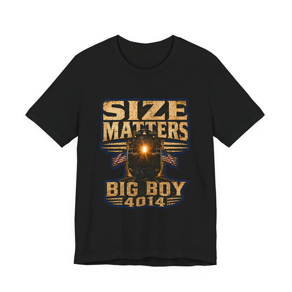 Thumbnail: BIG BOY 4014, BIG BOY PATRIOTIC, PATRIOTIC, TRAIN MERCH, RAILROAD GIFTS 