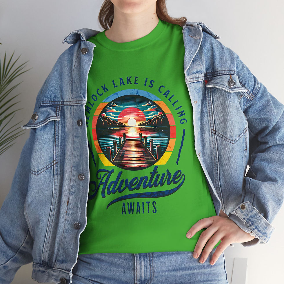 Thumbnail: Finger Lakes Apparel Merch Finger Lakes Theme Lake Lovers FLX Hemlock Lake