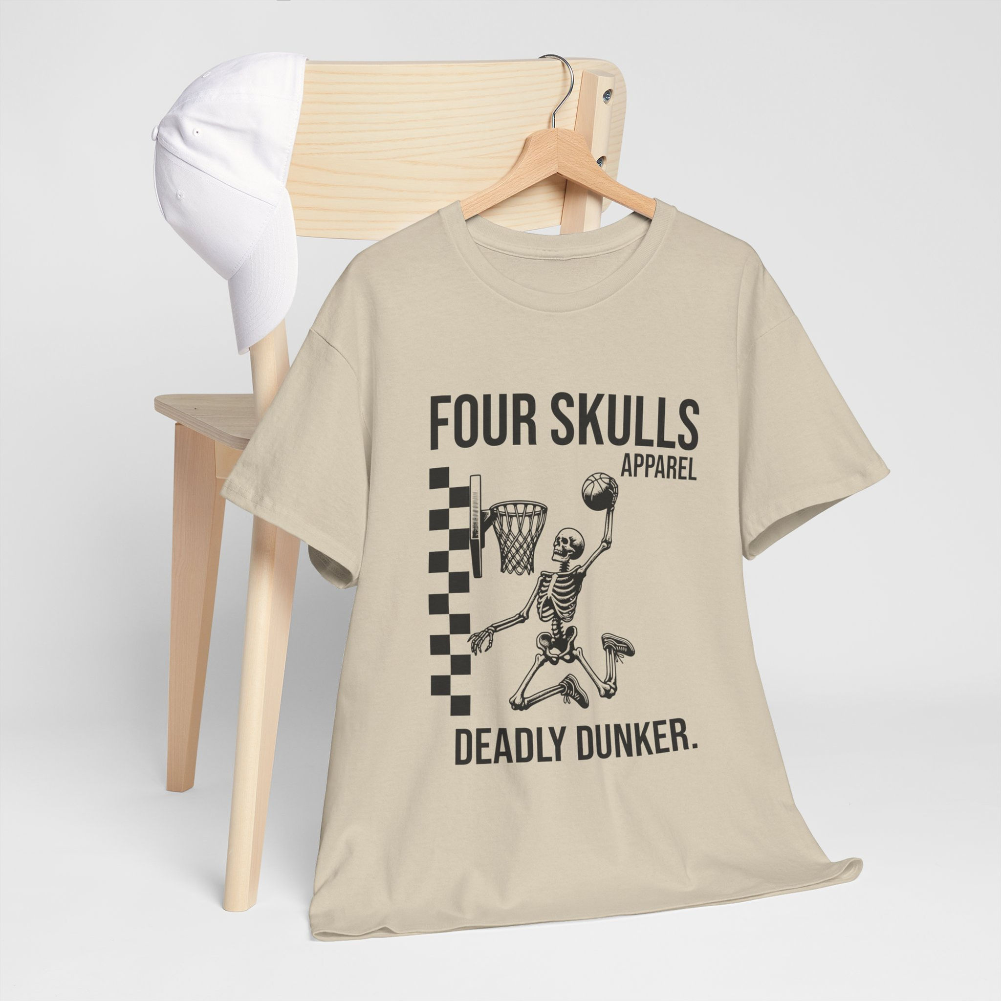 Four Skulls Apparel Adventure And Exploration Apparel Skeletons Merch Basketball