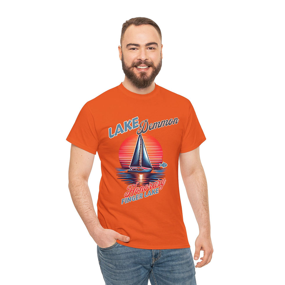 Thumbnail: Finger Lakes Apparel Merch Finger LakesTheme Lake Lovers FLX Lake Demmon 