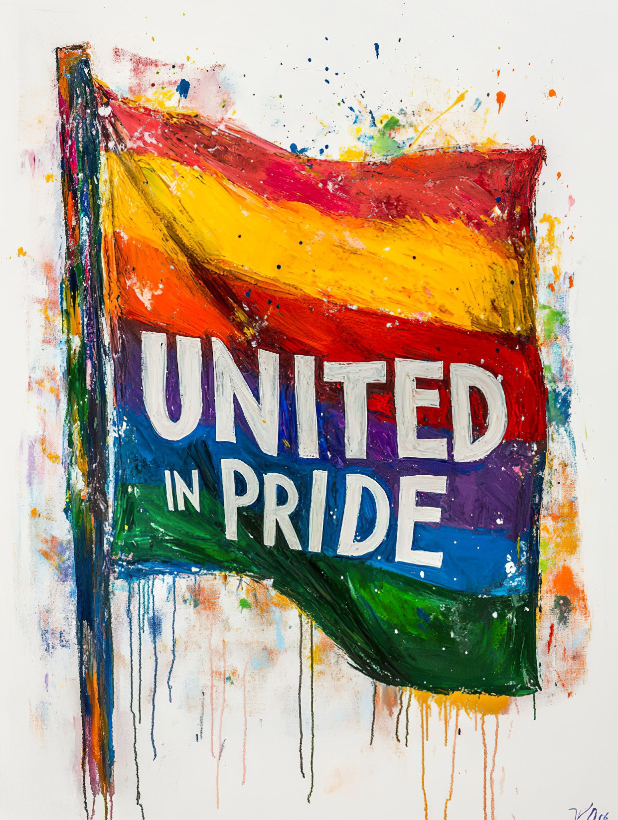 LBGTQIA, Pride, Pride Art, Rainbow, Gay Lesbian Art