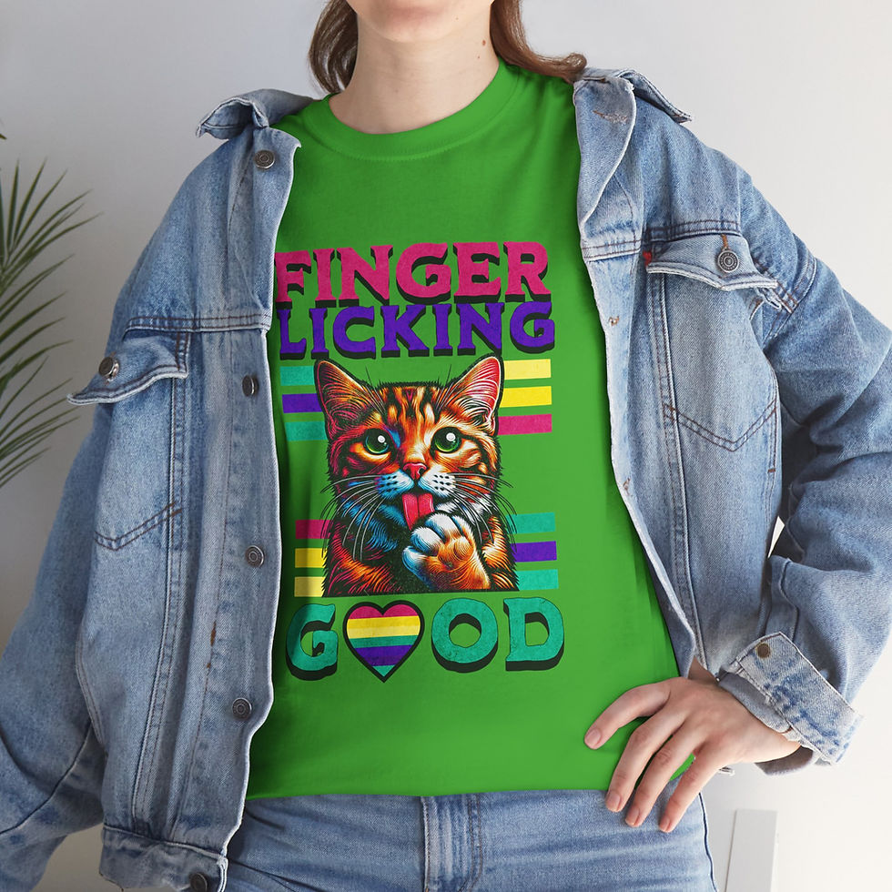 Thumbnail: Rainbow LGBTQ+ Pride Shirt Gay Pride Apparel Support Equality Finger Licking 