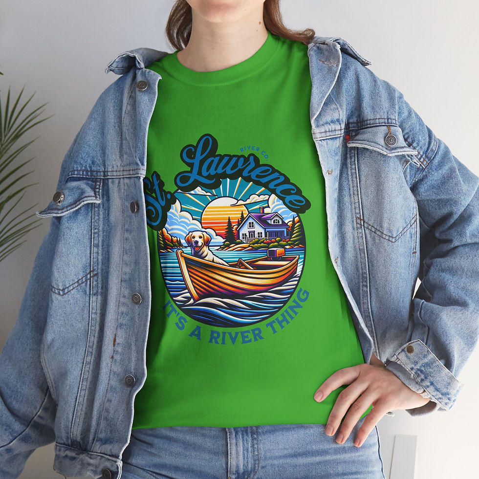 Thumbnail: St Lawrence River Apparel Merch 1000 Islands Theme St Lawrence River Lovers 