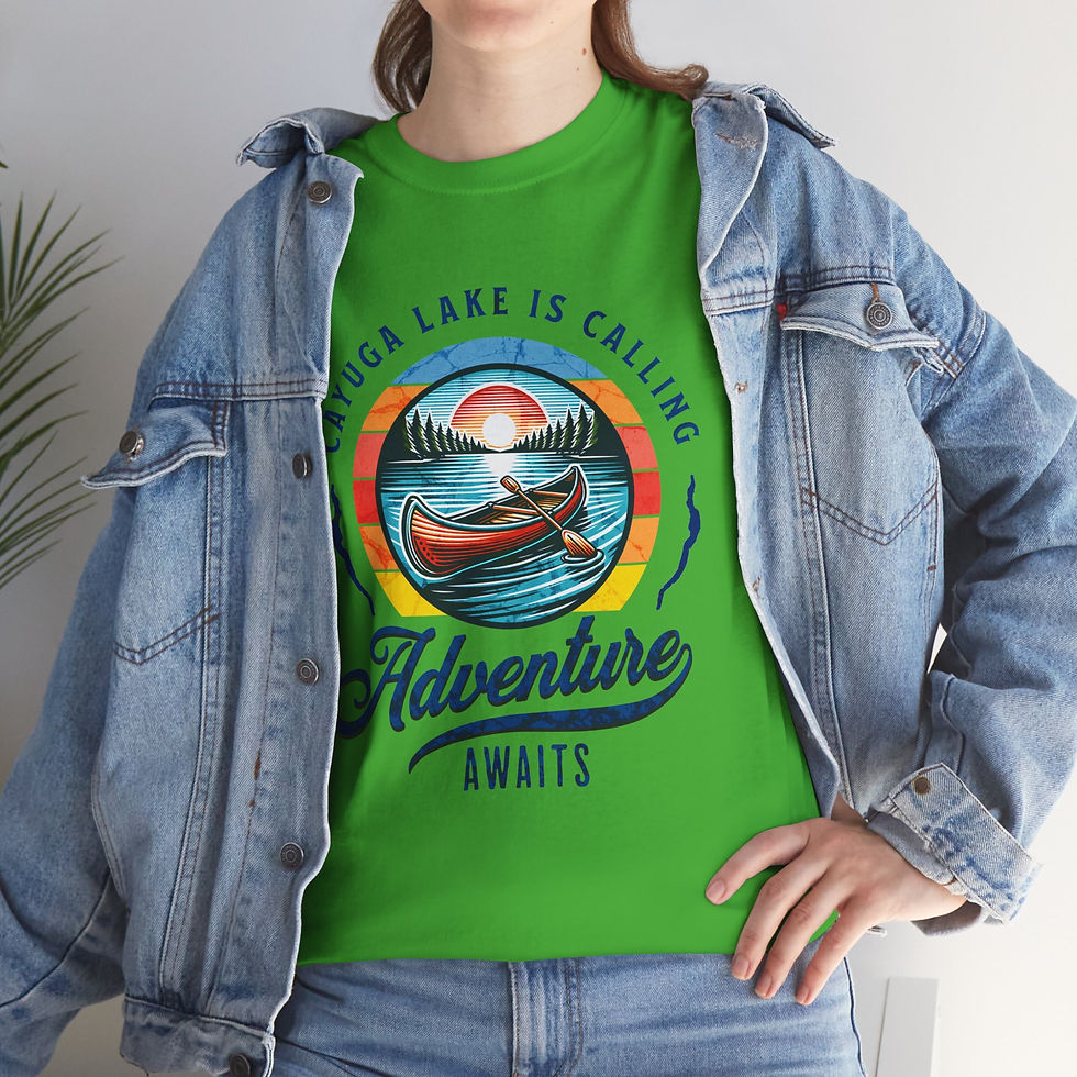 Thumbnail: Finger Lakes Apparel Merch Finger Lakes Theme Lake Lovers FLX Cayuga Lake 