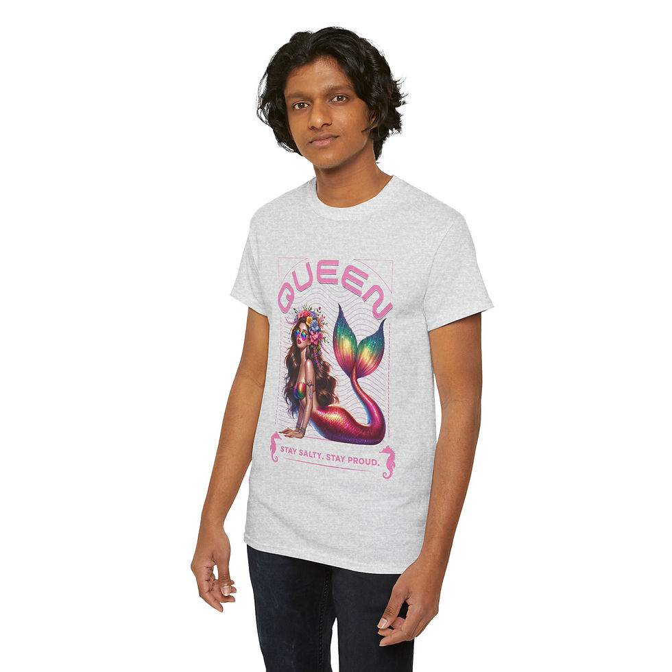 Thumbnail: Rainbow LGBTQ Pride Shirt Gay Pride Apparel Support Equality Mermaid Queen 