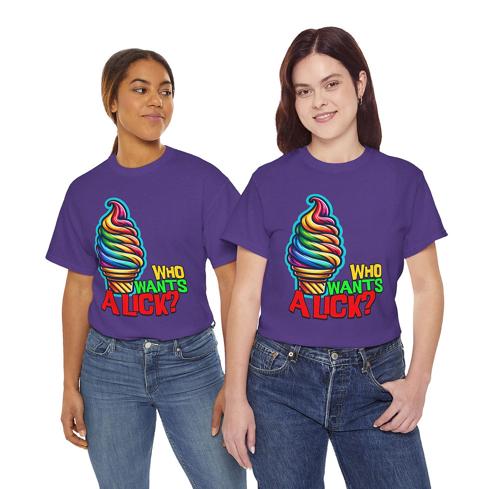 Thumbnail: Rainbow LGBTQ PrideShirtGayPride Apparel Support Equality Pride Who Wants A Lick