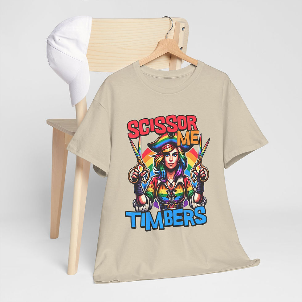 Rainbow LGBTQ Pride Shirt Gay Pride ApparelSupport Equality Scissor Me TImbers 
