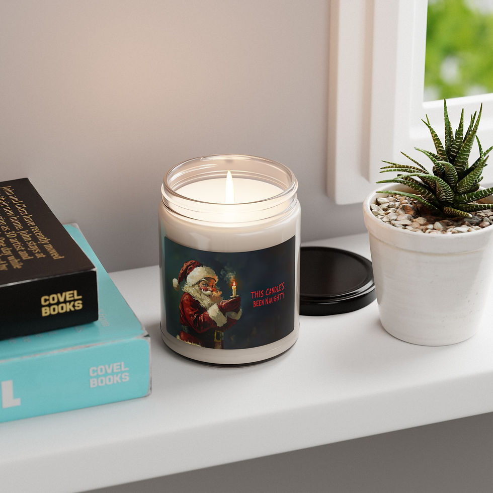 Thumbnail: Funny Santa Christmas Candle "This Candle's Been Naughty" 