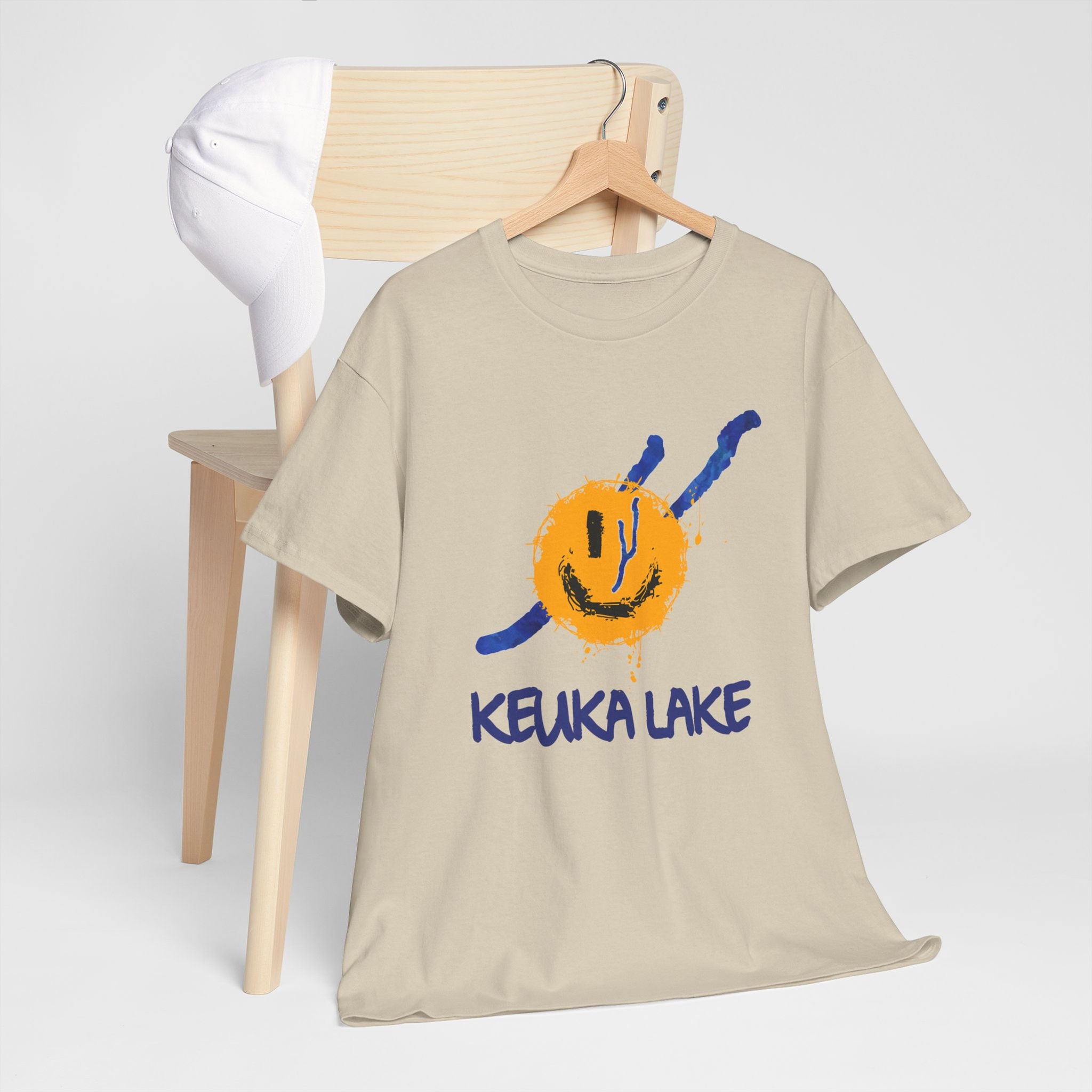 Finger Lakes Apparel Merch Finger Lakes Theme Lake Lovers FLX Keuka Lake Smiley