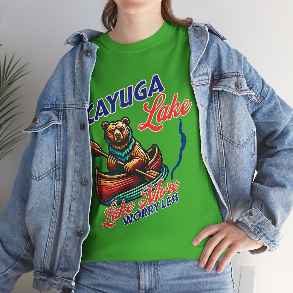 Thumbnail: Finger Lakes Apparel Merch Finger Lakes Theme Lake Lovers FLX Cayuga Lake 