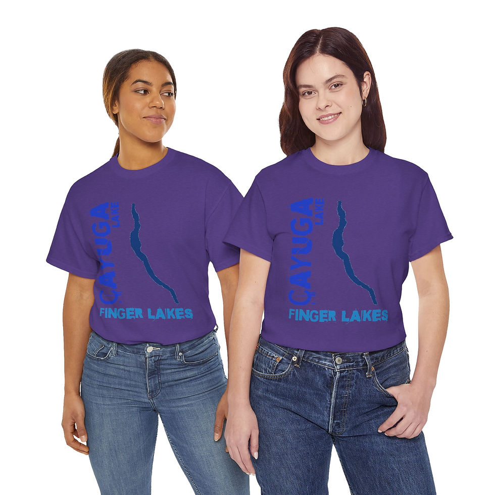 Thumbnail: Finger Lakes Apparel Merch Finger Lakes Theme Lake Lovers FLX Cayuga Lake 