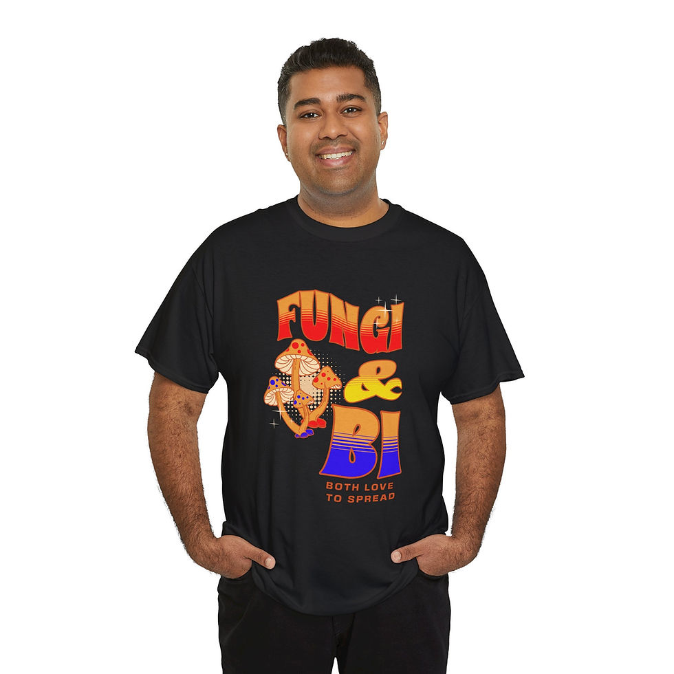Thumbnail: Rainbow LGBTQ Pride Shirt Gay Pride ApparelSupport Equality Pride Fungi And Bi 