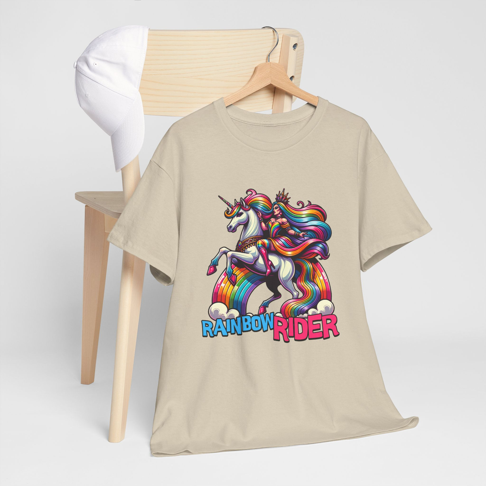 Rainbow LGBTQ Pride Shirt Gay Pride Apparel Support Equality Rainbow Rider Drag