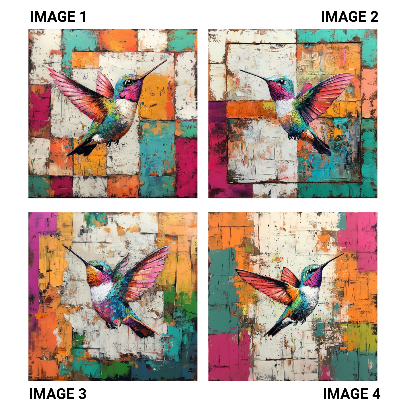 Animal Coasters, Hummingbird, Hummingbirds, Birds