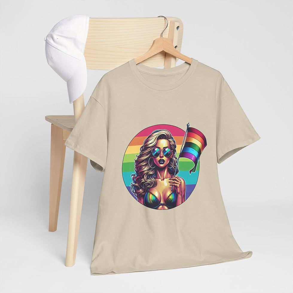 Rainbow LGBTQ Pride Shirt Gay Pride Apparel Support Equality Pride Rainbow Flag