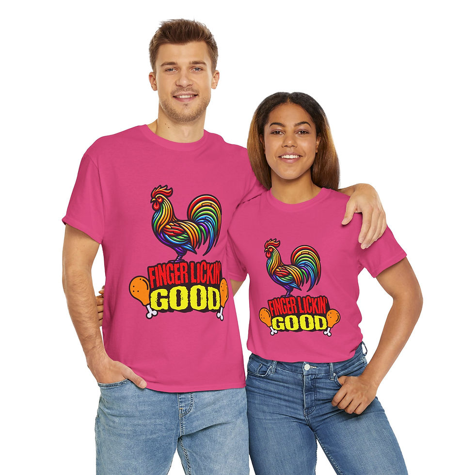 Thumbnail: Rainbow LGBTQ Pride Shirt Gay Pride Apparel SupportEquality Finger Lickin' Good 