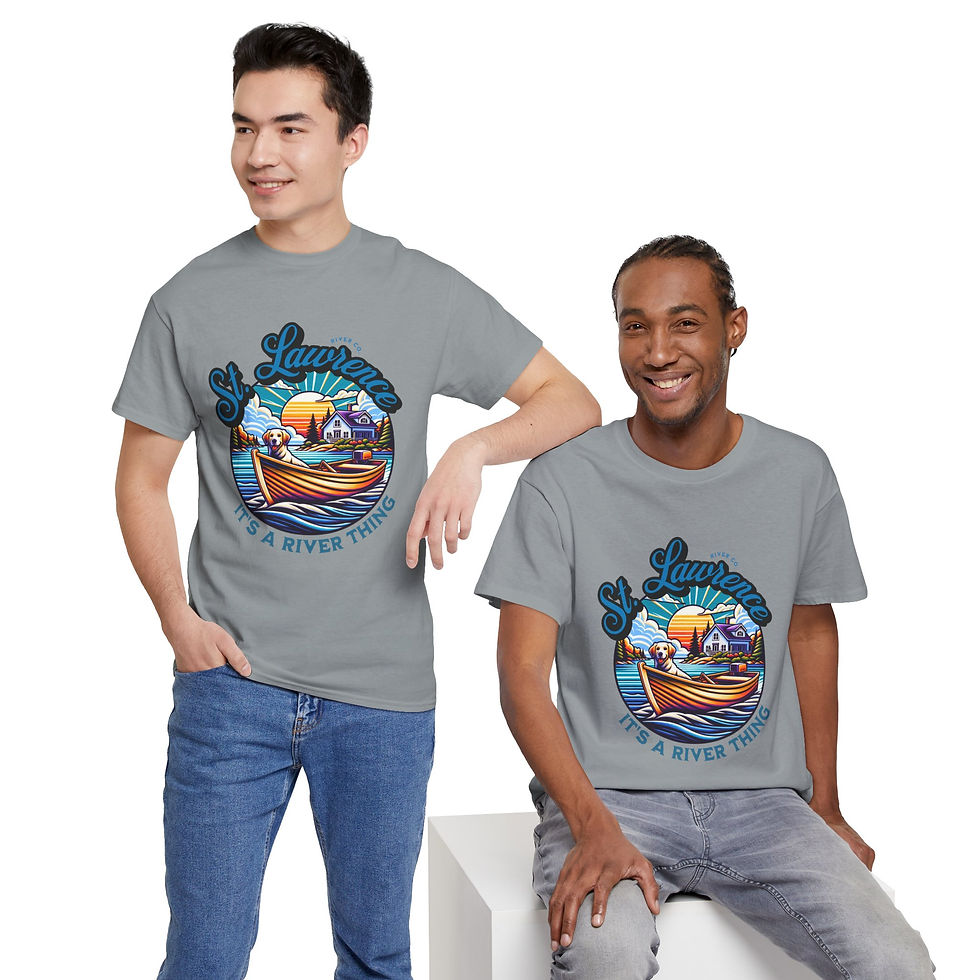 Thumbnail: St Lawrence River Apparel Merch 1000 Islands Theme St Lawrence River Lovers 