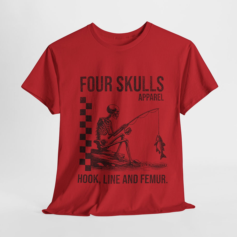 Thumbnail: Four Skulls Apparel Adventure And Exploration Apparel Skeletons Merch 