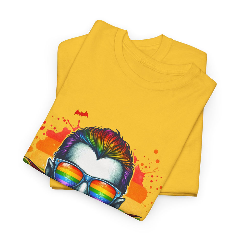 Thumbnail: Rainbow LGBTQ Pride Shirt Gay Pride Apparel Support Equality Pride Vampire 