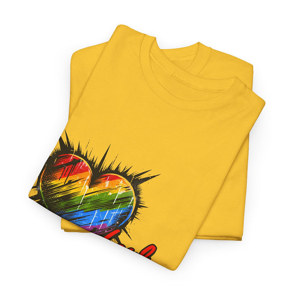 Thumbnail: Rainbow LGBTQ Pride Shirt Gay Pride Apparel Support Equality Rainbow Vibes Only