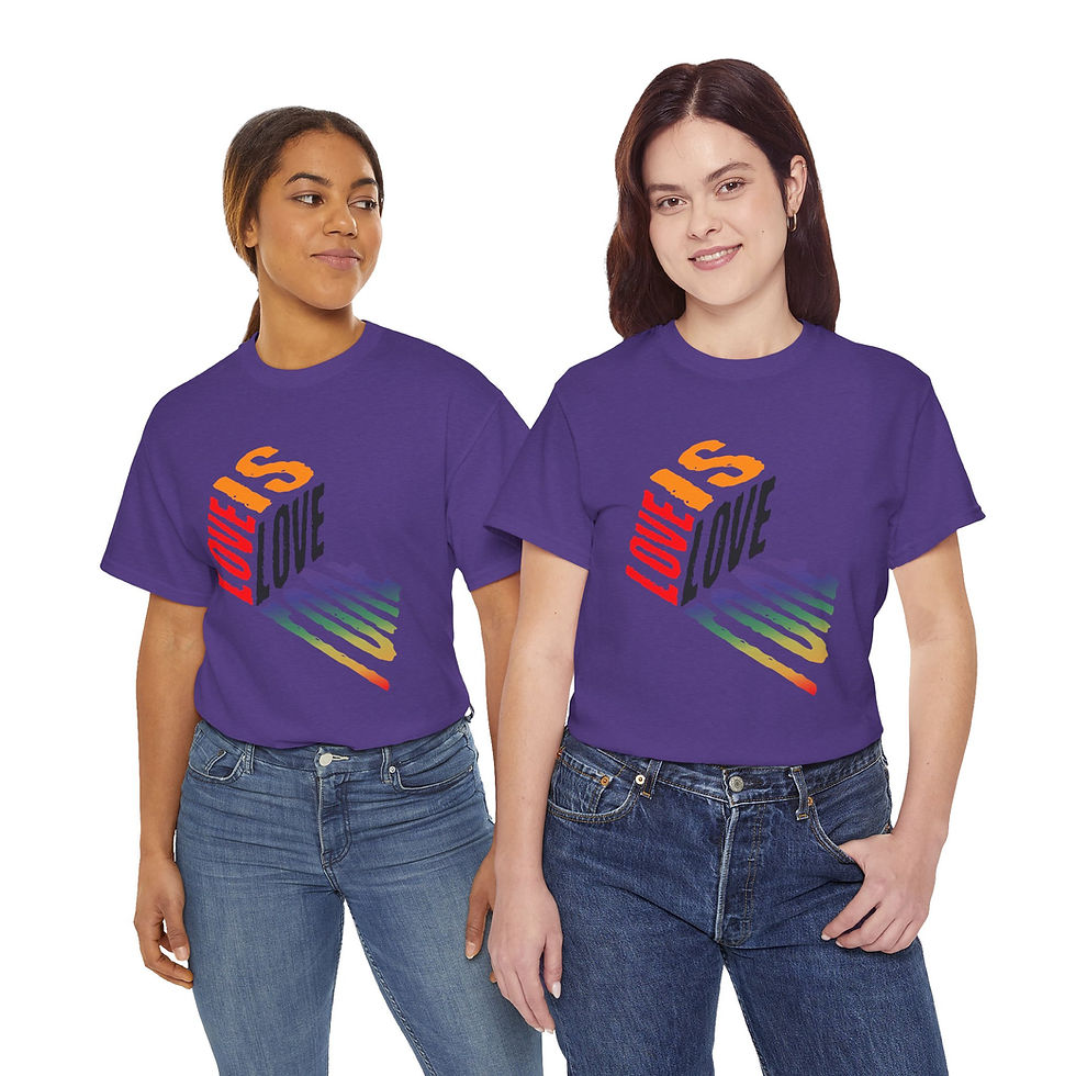 Thumbnail: Rainbow LGBTQ Pride Shirt Gay Apparel Support Equality Pride Love Is Love 