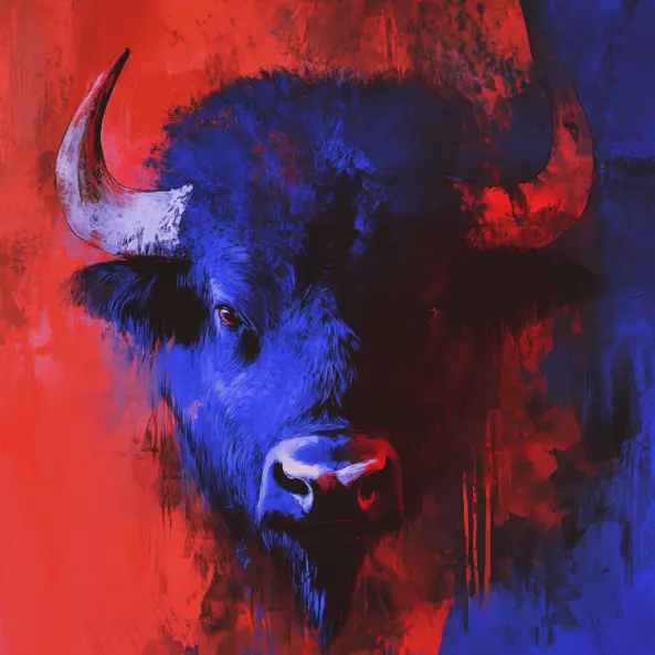 Graphic Digital Art, Sports, Football, Buffalo, Buffalo Football, Bills