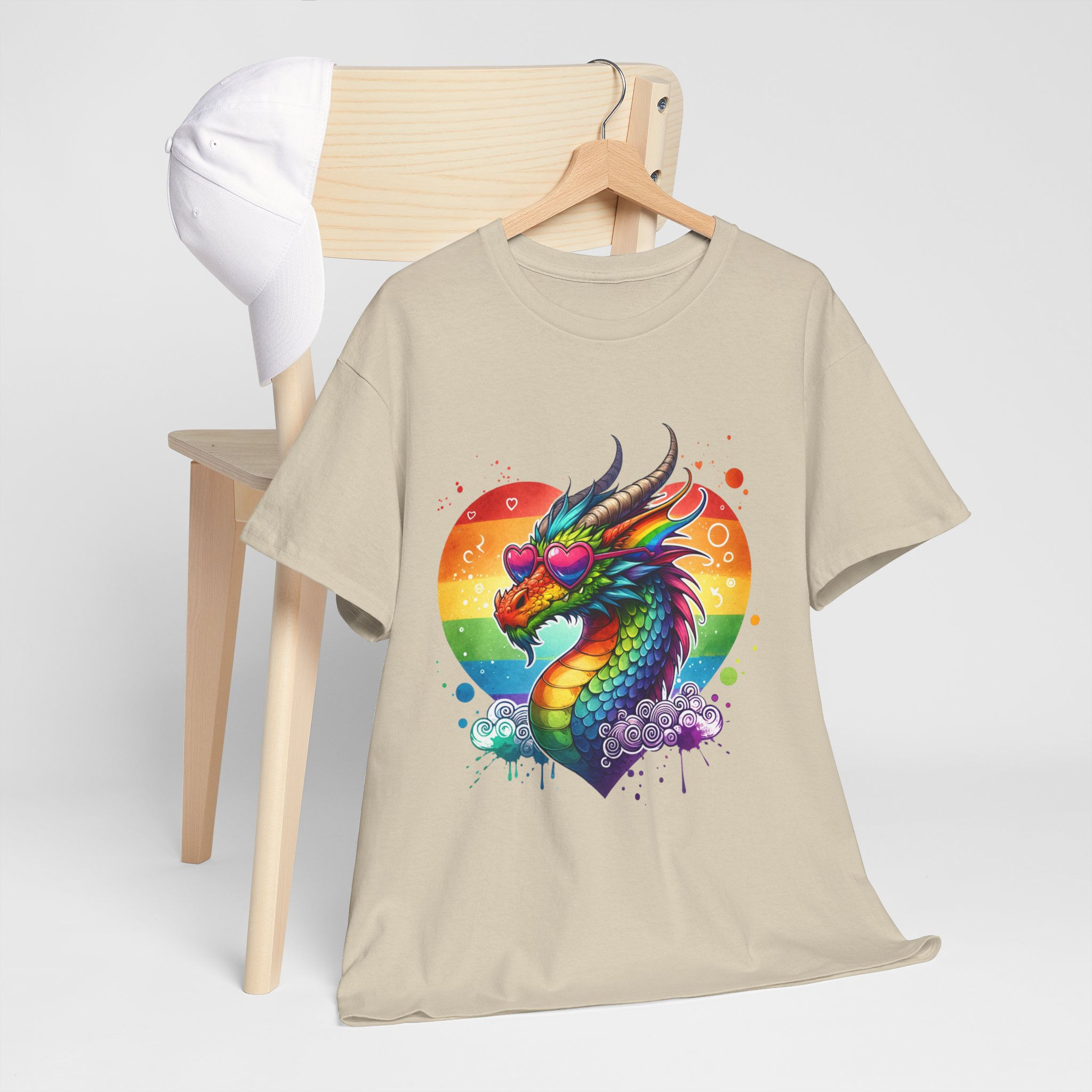 Rainbow LGBTQ Pride Shirt Gay Pride Apparel Support Equality Pride Dragon