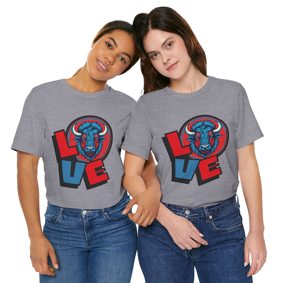 Thumbnail: Buffalo Love Shirt, Buffalo Fans Love, Buffalo Shirt, Buffalo Football 