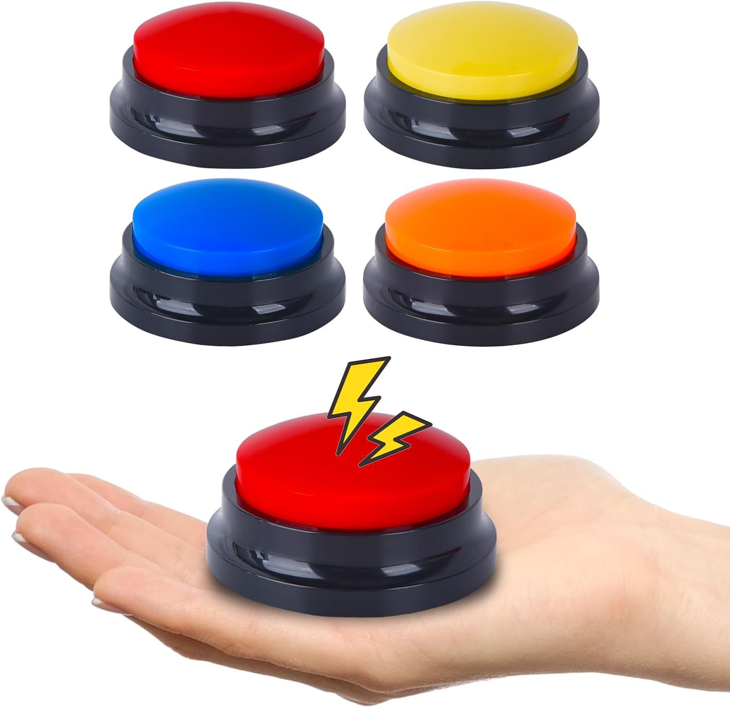 4 Pack Portable AAC Communication Devices for Autism Individuals