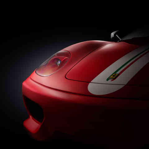 2004 Ferrari 360 Challenge Stradale front detail