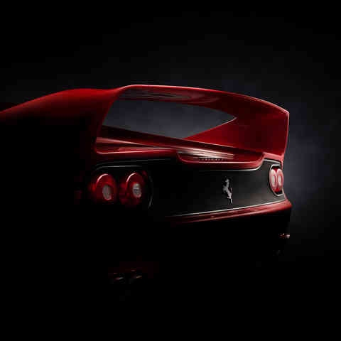 1995 Ferrari F50 rear design details