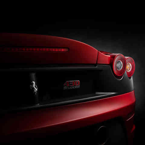 2008 Ferrari F430 Scuderia rear detail