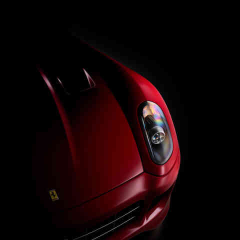 2007 Ferrari 599 headlight detail
