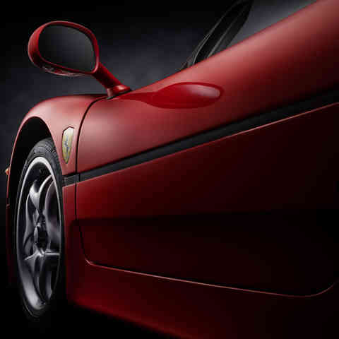 1995 Ferrari F50 door detail