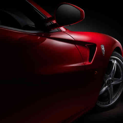 2007 Ferrari 599 side view