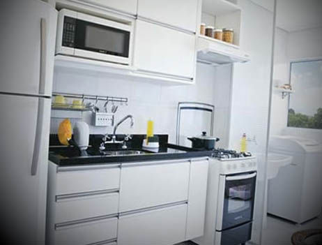 Cozinhas Planejadas Brancas