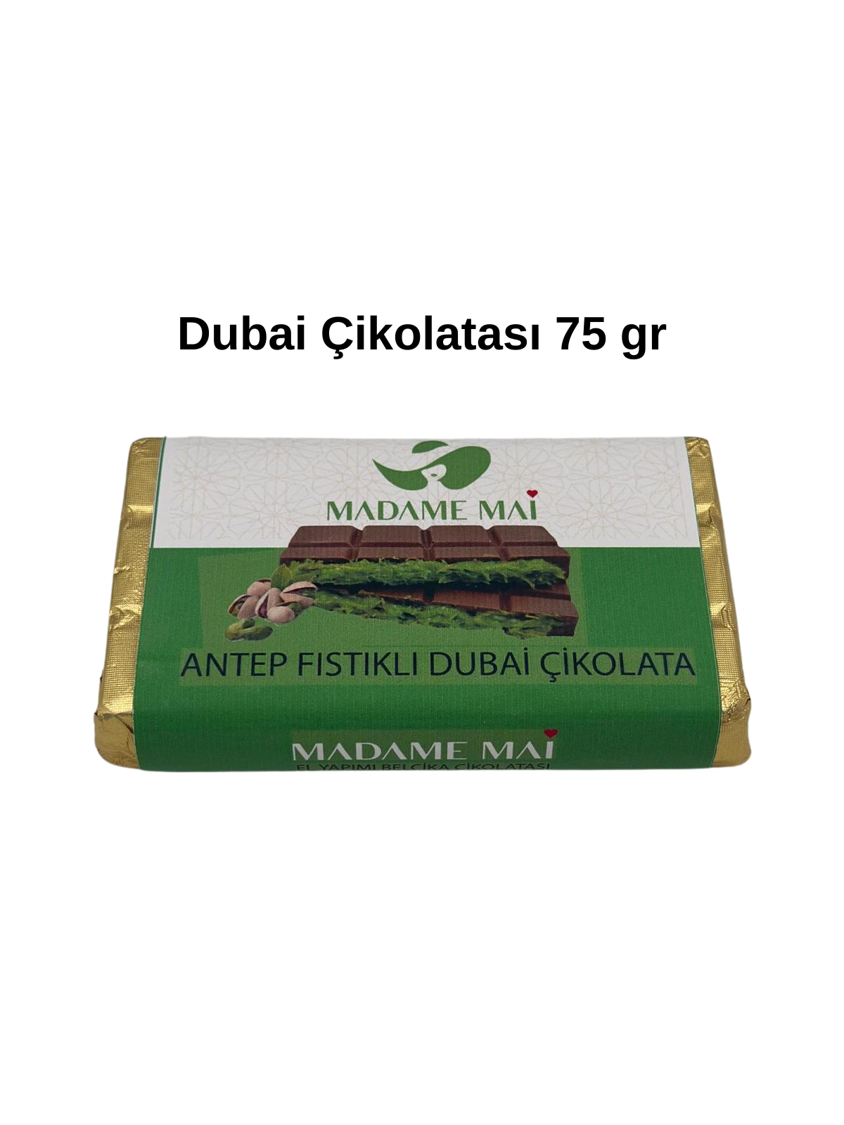 Dubai Çikolatası 75 gr. (4 adet)